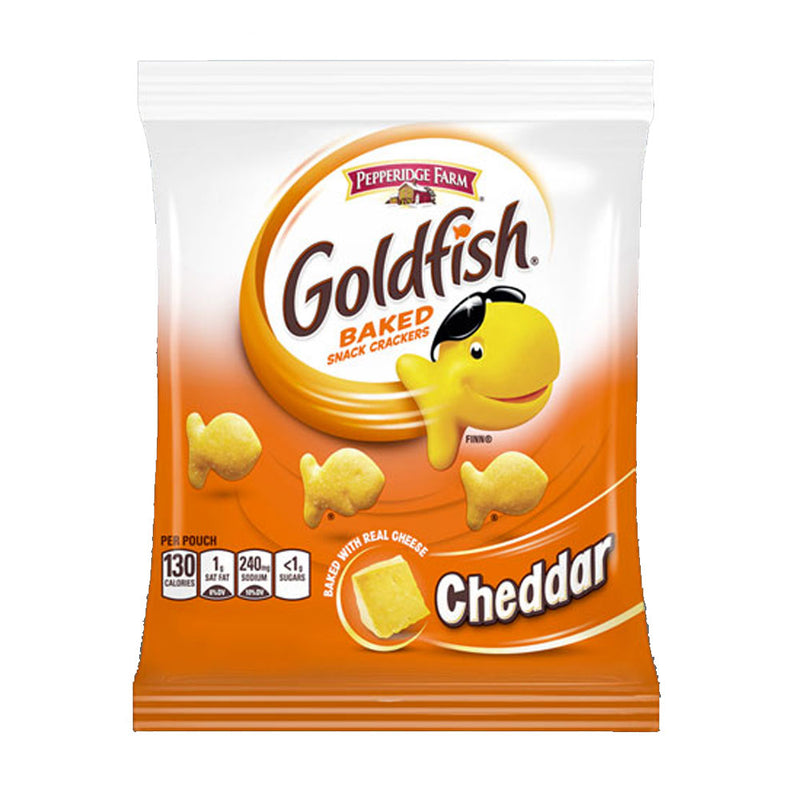 Pepperidge Farm Goldfish Cheddar Crackers - Salatini al Cheddar 42g