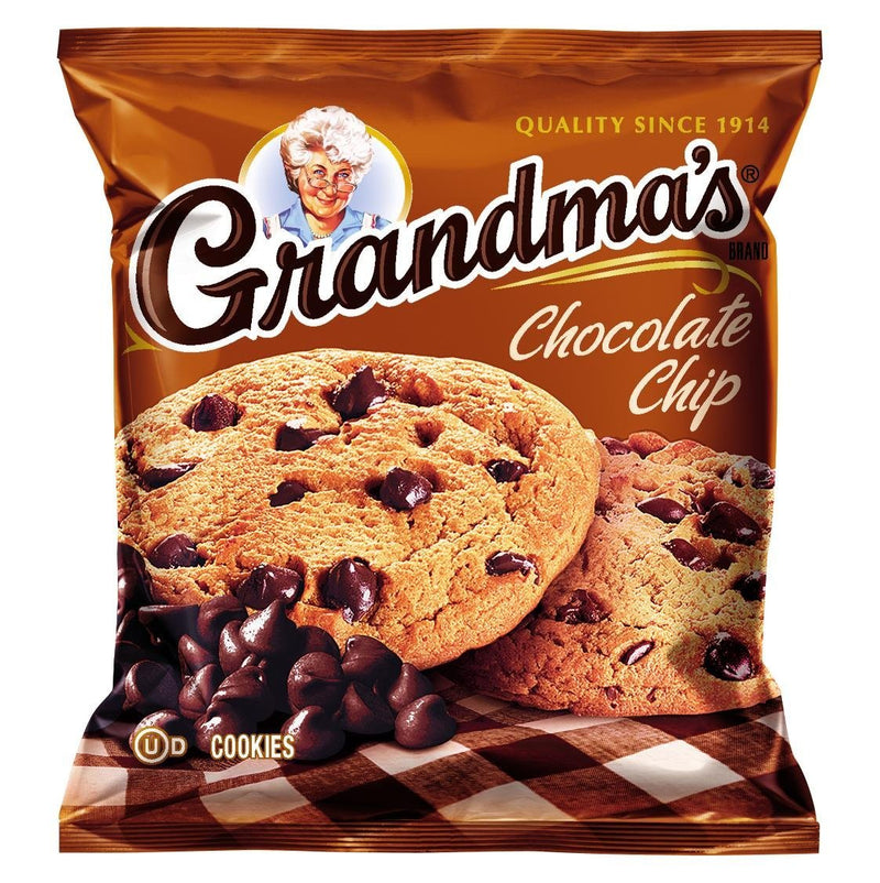 Grandma’s Chocolate Chip Cookies - Cookies morbidi con Gocce di Cioccolato - 71g