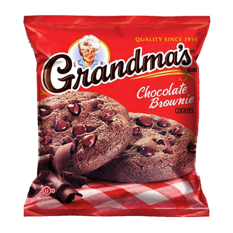 Grandma’s Chocolate Brownie Cookies - Cookies morbidi gusto Brownie e Gocce di Cioccolato - 71g