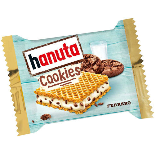 Ferrero Hanuta Cookies Wafer Limited Edition - Wafer al gusto Cookies - 22g