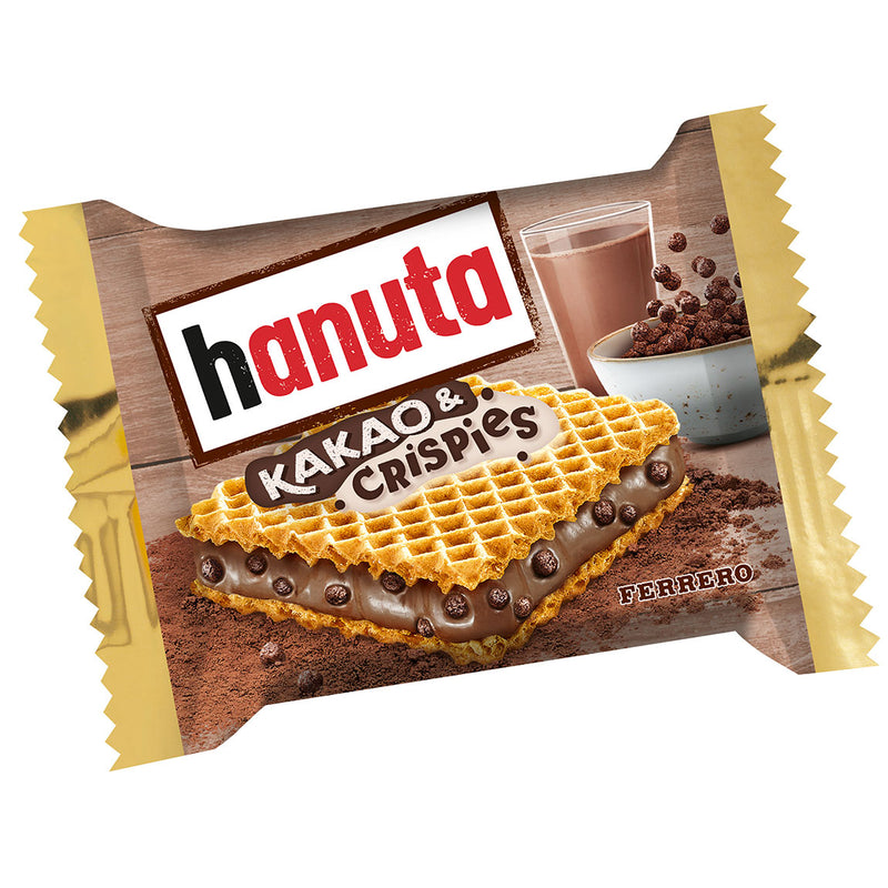 Ferrero Hanuta Cacao & Crispies - Wafer al gusto Nutella e Cereali - Limited Edition