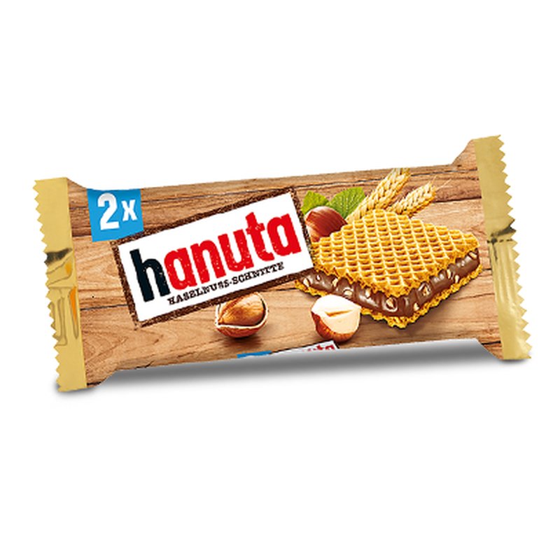 Ferrero Hanuta Wafer 2 pack - Wafer alla Nutella - 44g