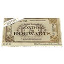 Harry Potter Biglietto Hogwarts in cioccolata -