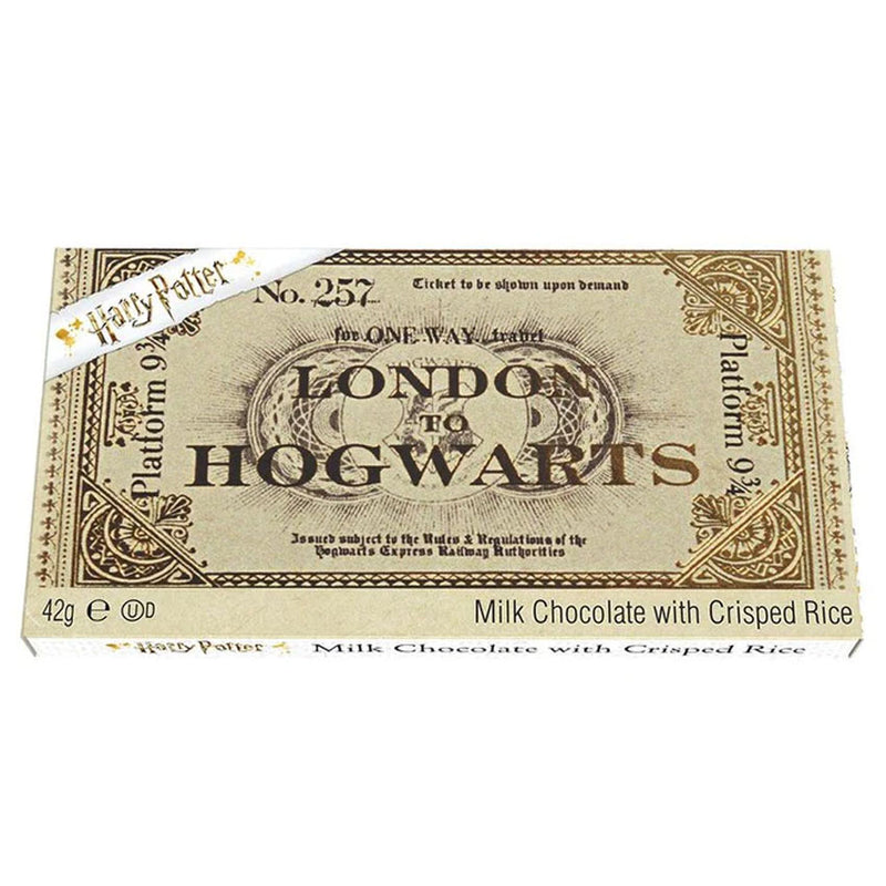 Harry Potter Biglietto Hogwarts in cioccolata -