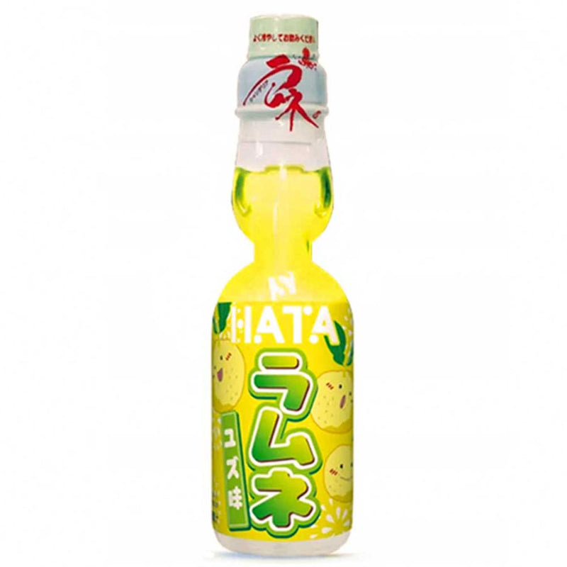Hata Kosen Ramune Yuzu - Bibita gassata al Limone Giapponese - 200ml