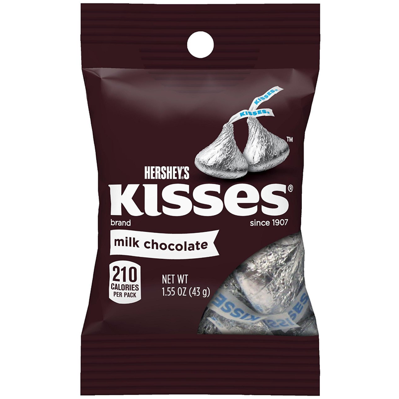 Hershey's Kisses - Cioccolatini al latte - 43g