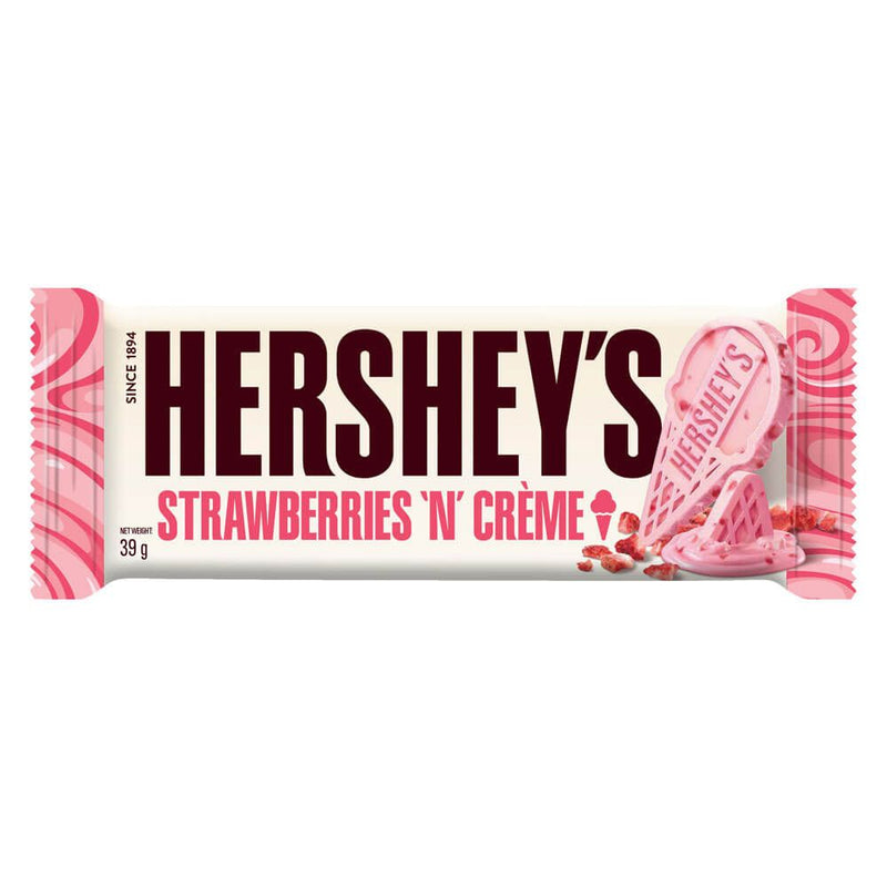 Hershey's Strawberries n Creme - Cioccolato Bianco e Fragola - 39g