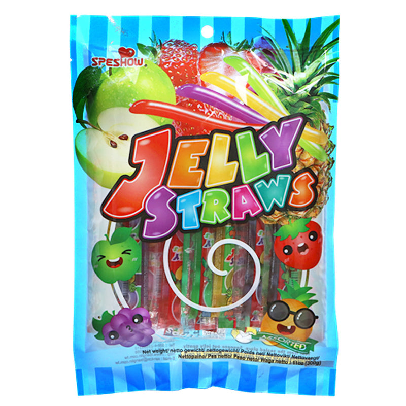 Tik Tok Jelly Straws - 15 gelatine gusto Frutta - Formato XL - 300g