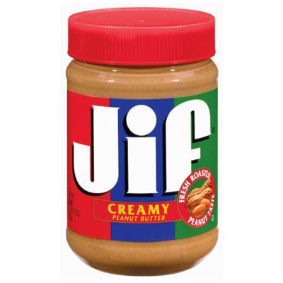 JIF Peanut Butter Creamy - Burro d'Arachidi cremoso - 454g