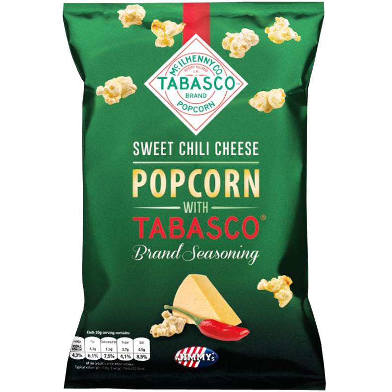 Jimmy's Pop Corn Sweet Chili Cheese with Tabasco - 90g