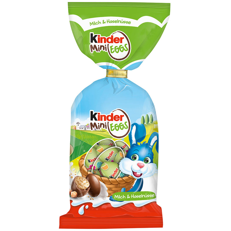 Kinder Mini Eggs Milk & Hazelnut - Mini Uova Latte e Nocciola - 100g