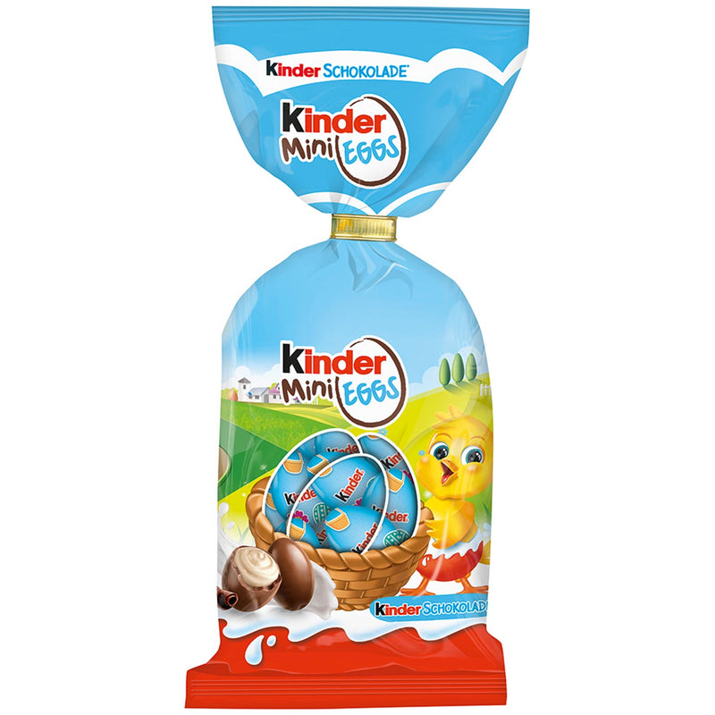 Kinder Mini Eggs Milk Chocolate - Mini Uova di Cioccolata e Latte - 100g