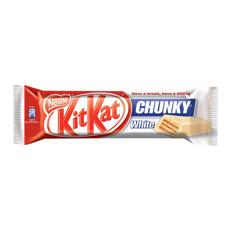 KitKat Chunky White - Barretta al Cioccolato Bianco - 40g
