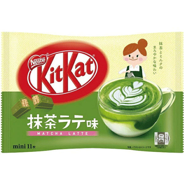 KitKat Mini Matcha Latte  - Gusto Te Matcha e Latte