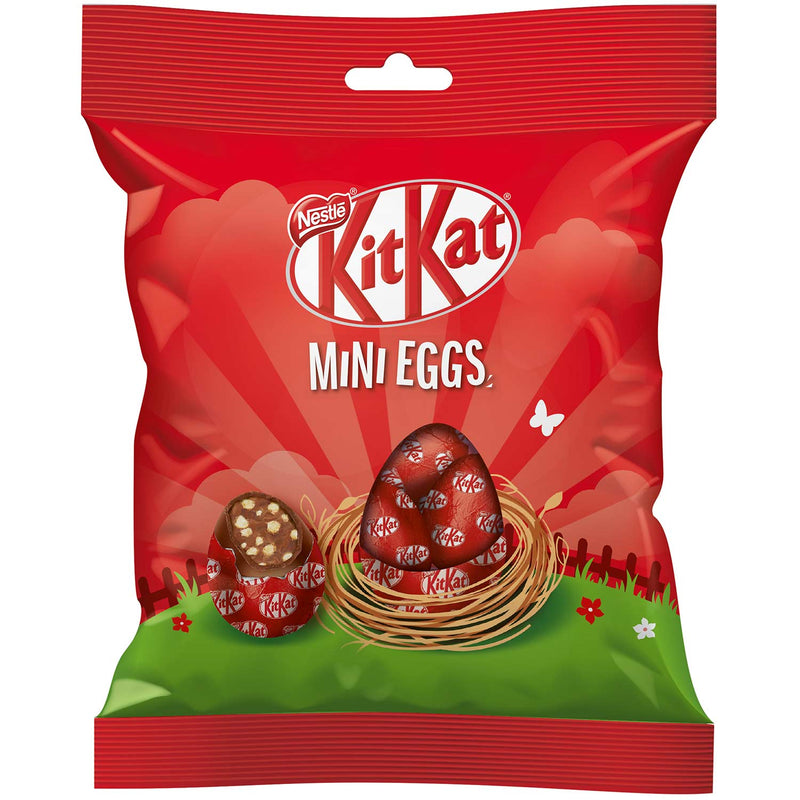 KitKat Mini Eggs - Mini uova di cioccolata con ripieno croccante - 90g