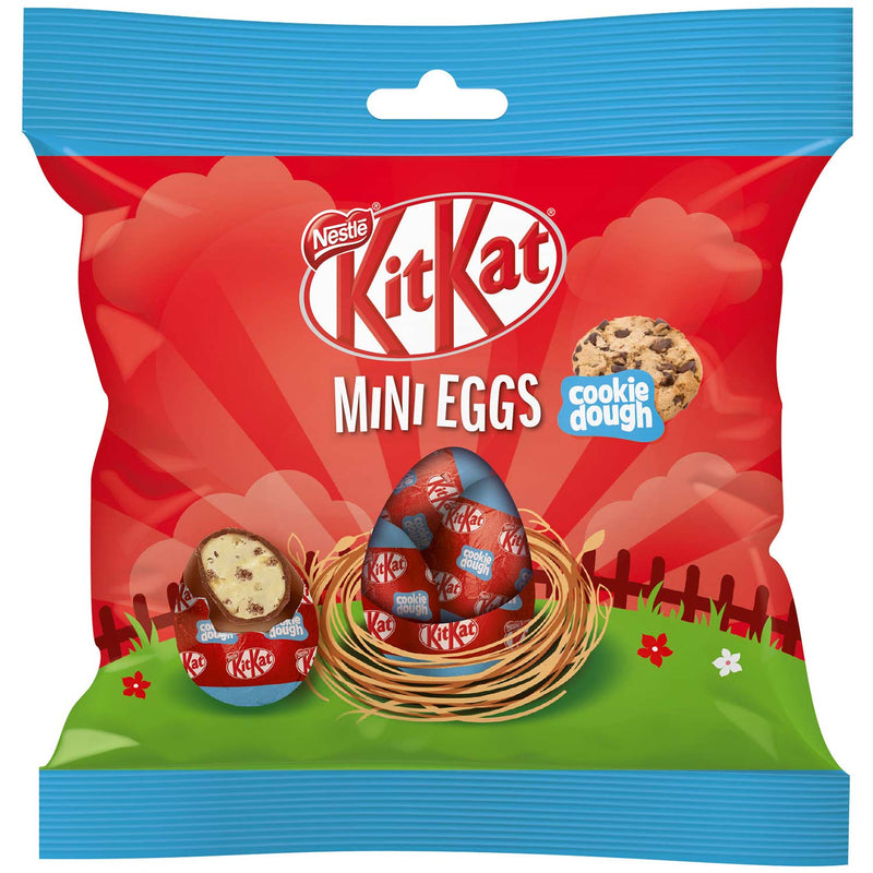 KitKat Mini Eggs Cookie Dough - Cioccolatini con impasto per Cookies - Limited Edition - 90g