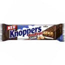 Knoppers Nuss Riegel Dark - Barretta con Cioccolato Fondente, Nocciole e Caramello