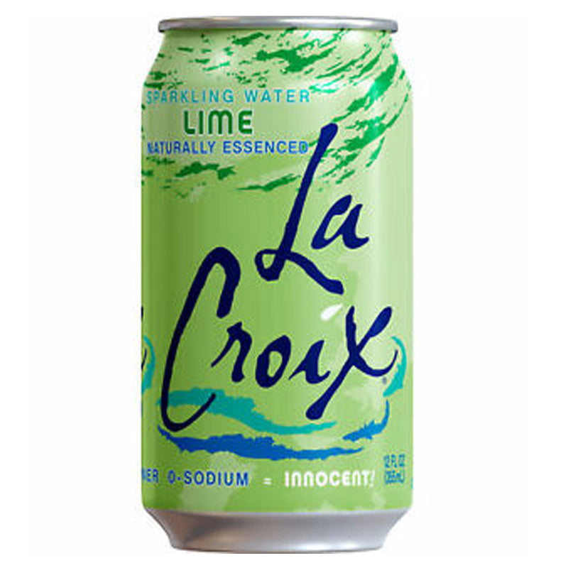 La Croix Lime Sparkling Water - Acqua Frizzante gusto Lime - 355ml