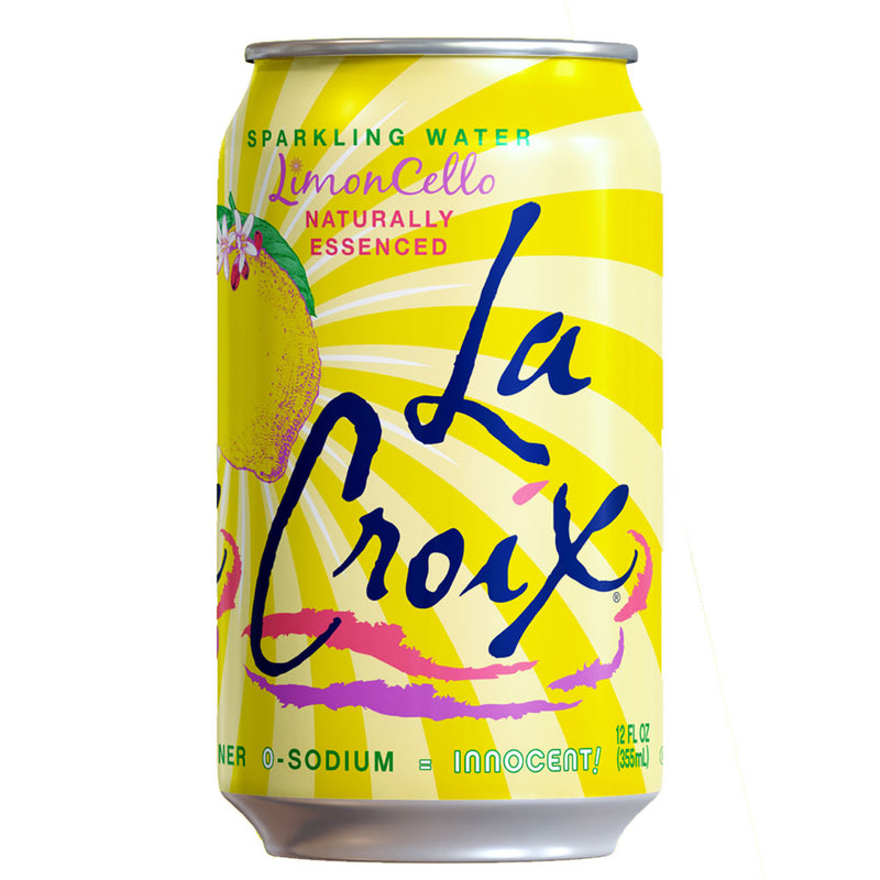 La Croix LimonCello Sparkling Water - Acqua Frizzante gusto Limone - 355ml