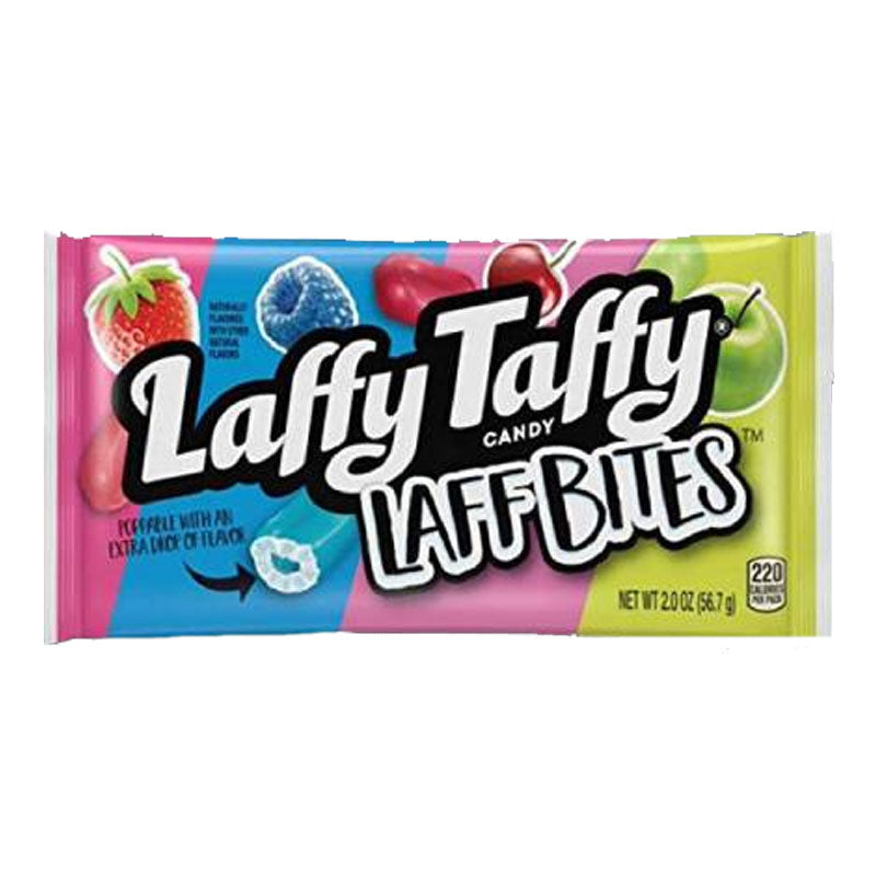 Laffy Taff Laff Bites - Caramelle morbide ripiene - 57g