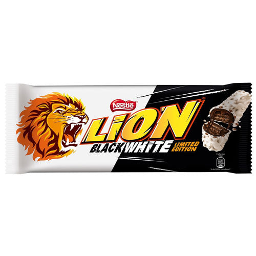 Lion Black and White Limited - Barretta al doppio Cioccolato  - 41g