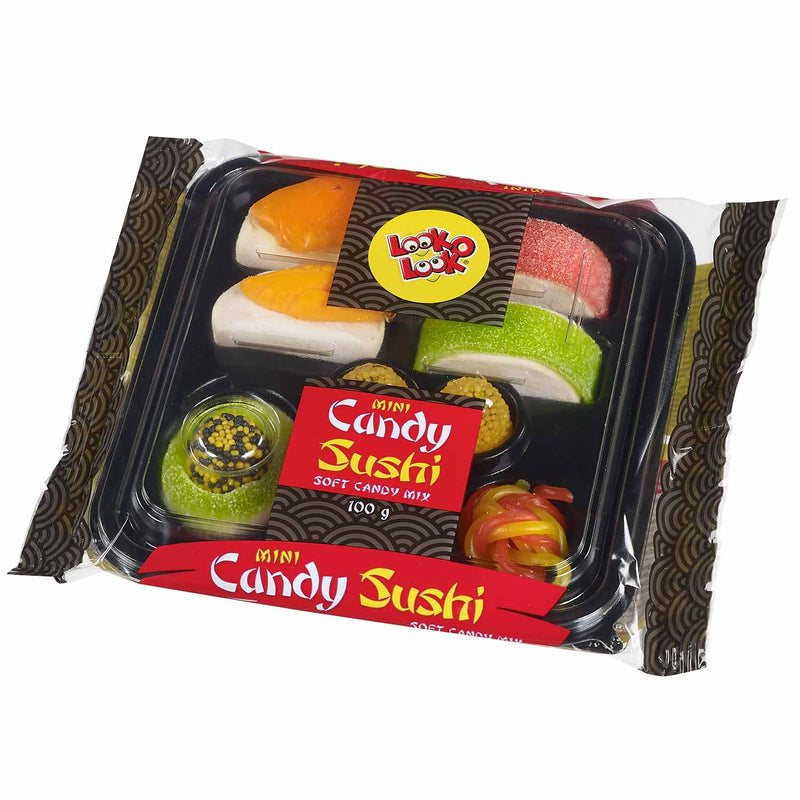 Look-o-Look Candy Sushi - Caramelle a forma di Sushi - 100g