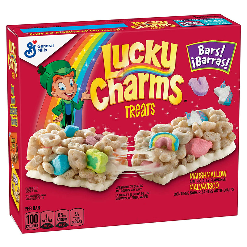 Lucky Charms Treats - Barretta di Cereali con Marshmallow