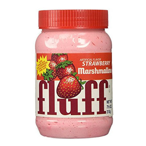 Marshmallow Fluff Strawberry - Crema di Marshmallow alla Fragola- 213g