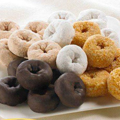 Mrs Freshley's Mini Donuts Powdered - Ciambelline con Zucchero a velo 96g