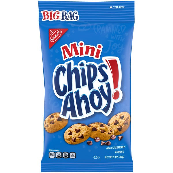 Chips Ahoy Cookies - Biscotti Cookies con cioccolato - 44g