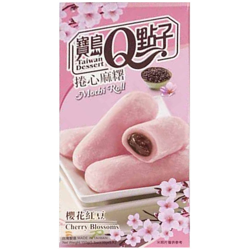 Q Mochi Roll Sakura gusto fiori di Ciliegio Giapponese - 150g