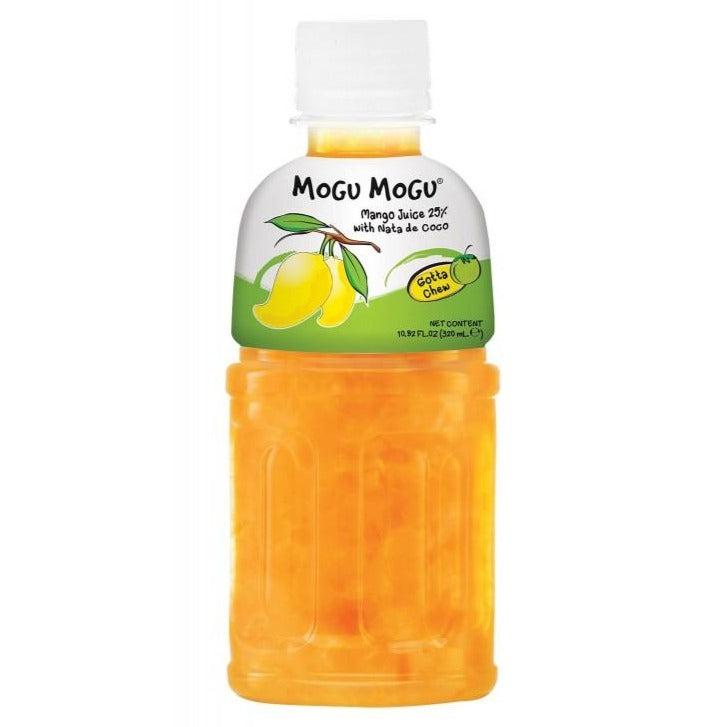 Mogu Mogu Mango - Bibita con succo di Mango e Nata de Coco - 320ml