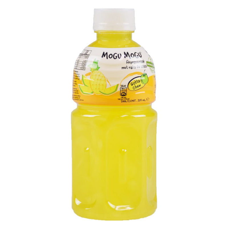 Mogu Mogu Pineapple - Bibita con succo di Ananas e Nata de Coco - 320ml