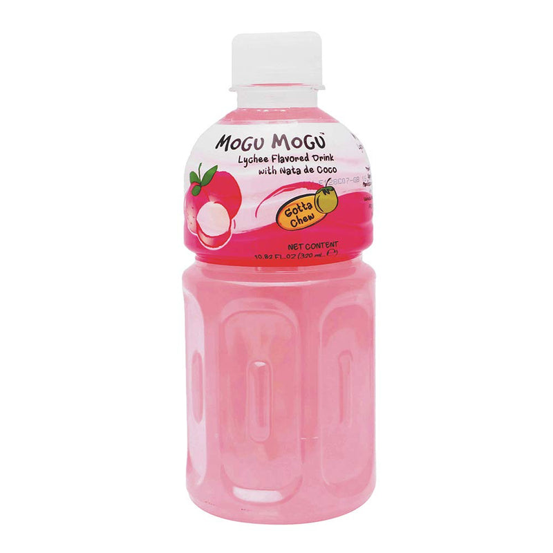 Mogu Mogu Lychee - Bibita con succo di Lychee e Nata de Coco - 320ml