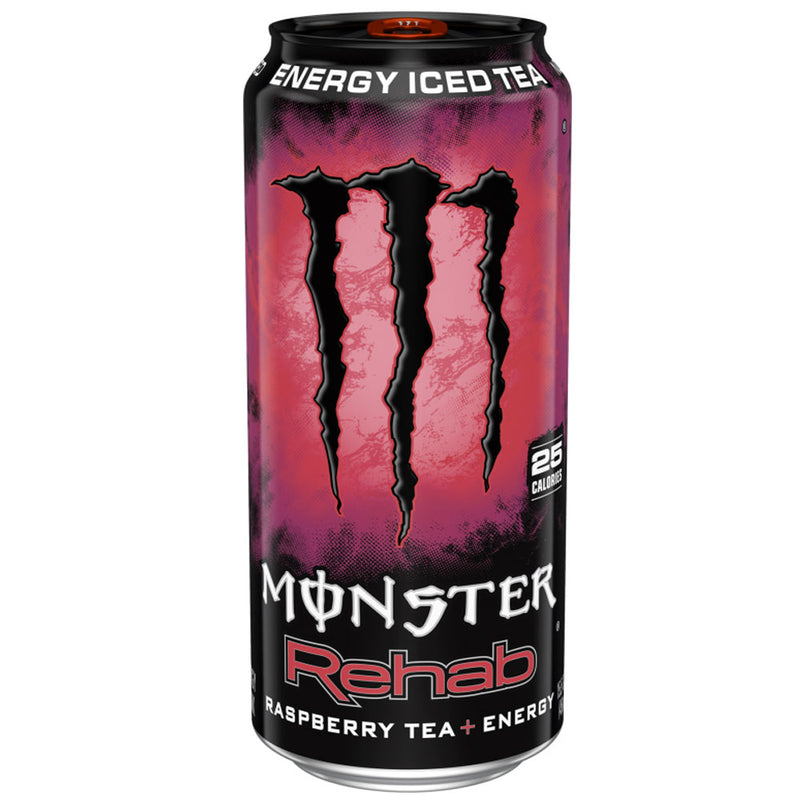 Monster Rehab Tea + Raspberry + Energy - 473ml