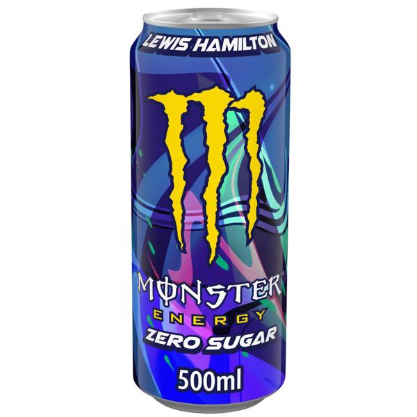 Monster Energy Zero NEW LH44 Lewis Hamilton  LIMITED EDITION - 500ml
