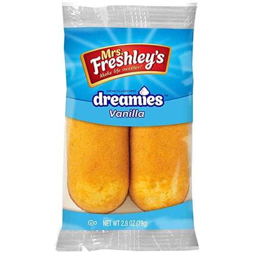 Mrs Freshley's Dreamies 2pz - Pan di spagna e crema di Marshmallow - 79g