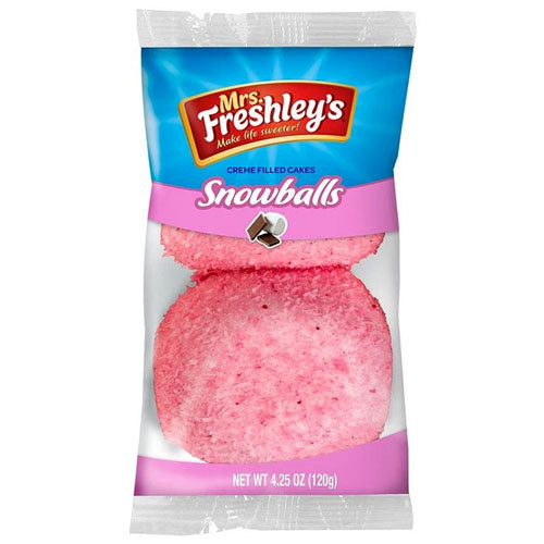 Mrs Freshley's Snowballs - Dolce al Cocco Marshmallow e Cioccolata - 120g