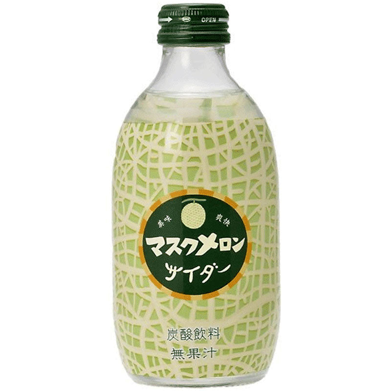 Tomomasu Muskmelon Cider - Bibita gassata gusto Melone - 300ml