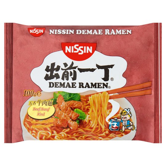 Nissin Beef Demae Ramen - Ramen istantaneo al Manzo - 100g