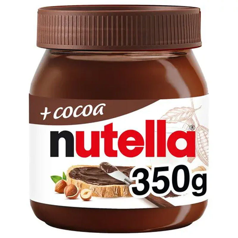 Nutella Plus Cocoa - Crema di Nocciole fondente - 350g