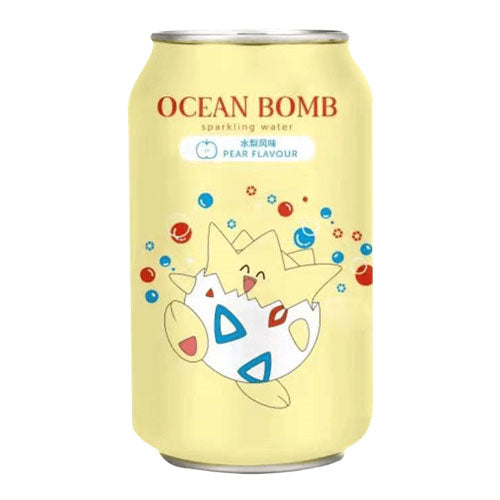 Ocean Bomb Pokemon - Togepi - Bevanda frizzante alla Pera - 355ml