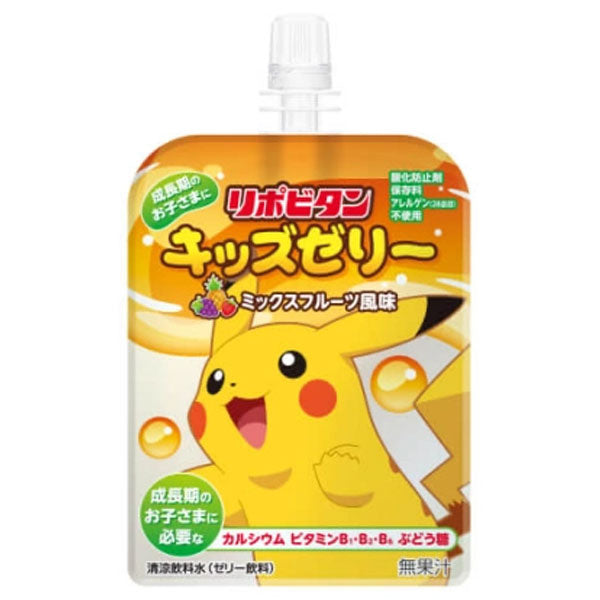 Pokemon Mix Fruits - Jelly Drink - Bibita con gelatine gusto Frutti misti - 125ml