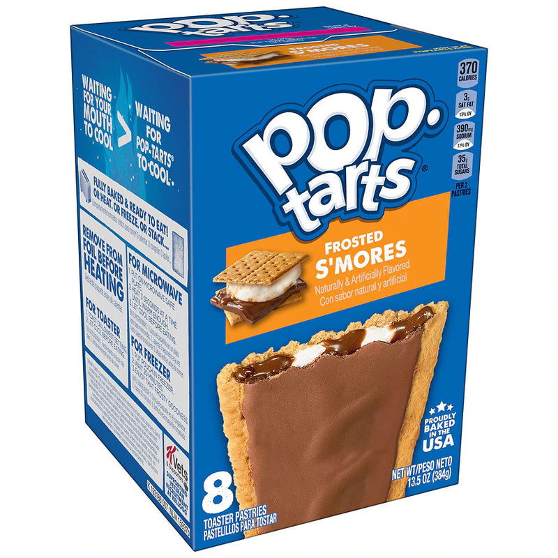 Pop Tarts S'mores - Biscotti ripieni gusto Marshmallow e Cioccolata
