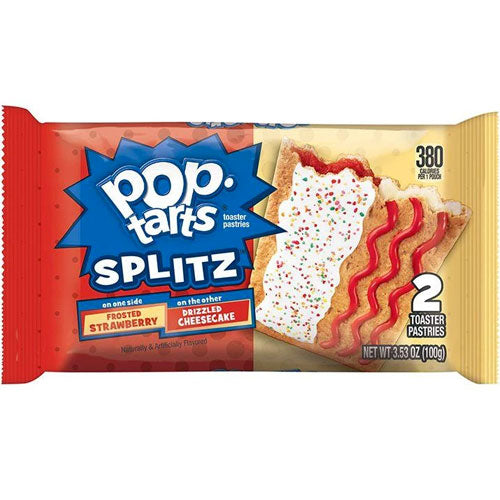 Pop Tarts Splitz Cheesecake and Strawberry - 2pz