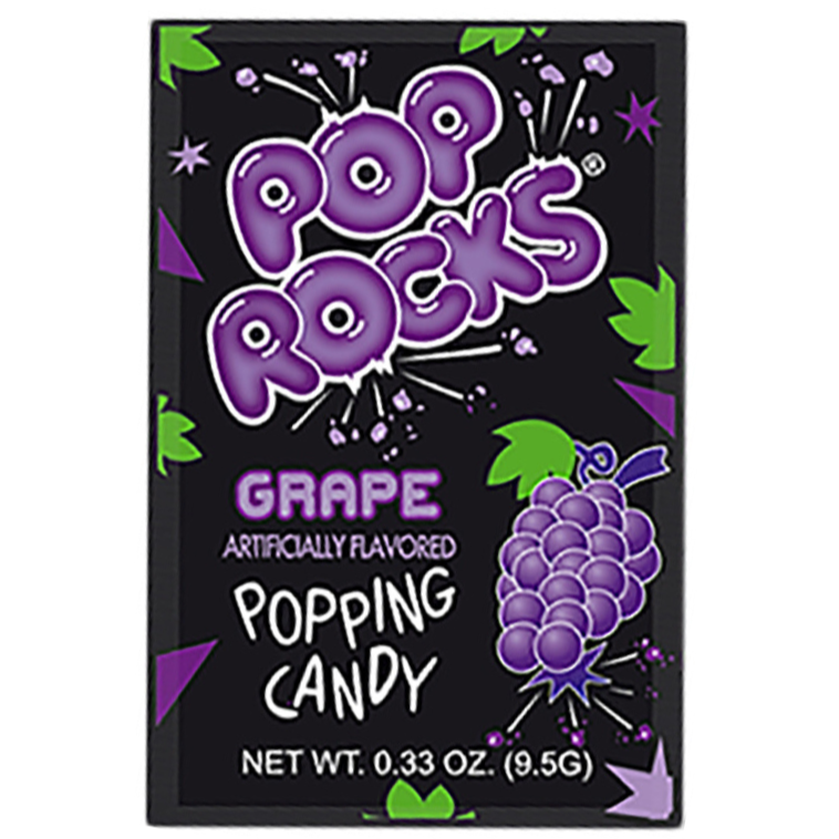Pop Rocks Grape - Caramelle Scoppiettanti all'Uva - 9.5g