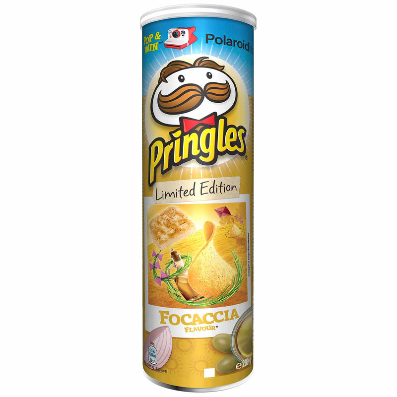 Pringles Focaccia Limited Edition - Patatine gusto Focaccia  - 200g