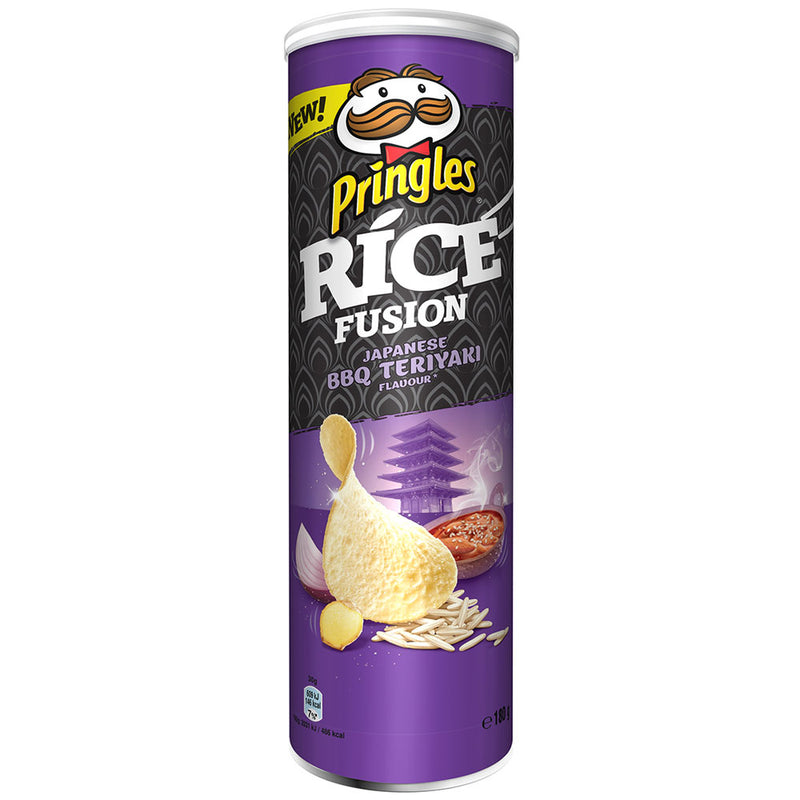 Pringles Rice Fusion BBQ Teriyaki - Patatine gusto Teriyaki  - 180g