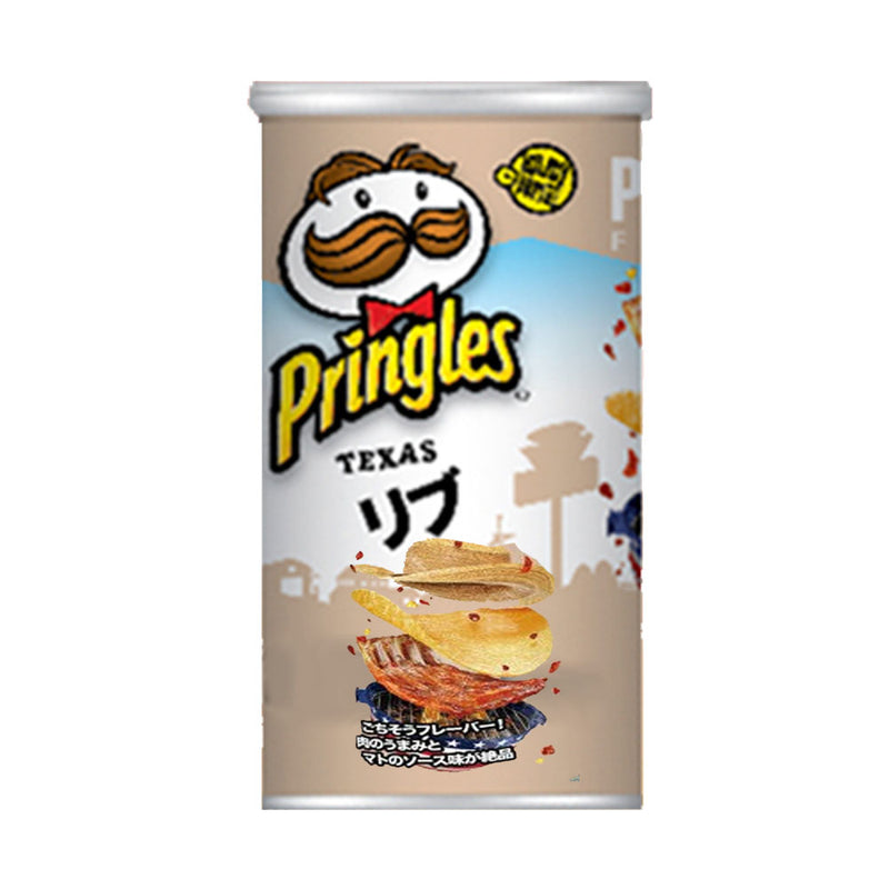 Pringles Texas BBQ Ribs LIMITED EDITION - Gusto costine alla Texana - 53g