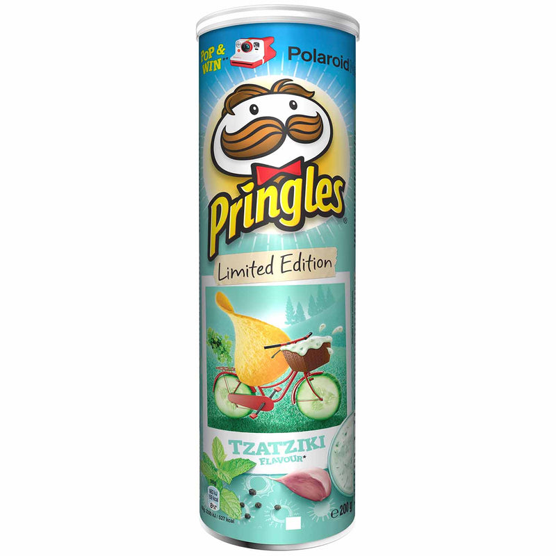 Pringles Tzatziki Limited Edition - Patatine gusto Salsa Tzatziki - 200g
